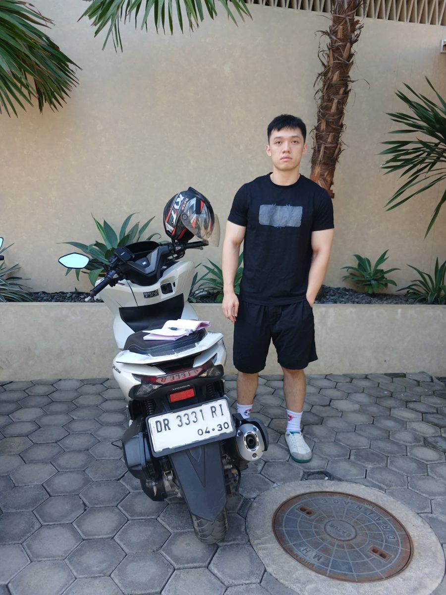 Serah terima motor