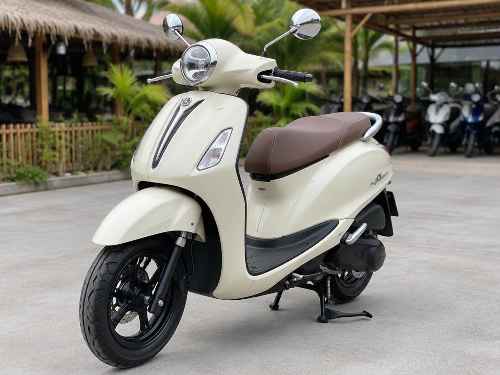 Sewa Yamaha Grand Filano di Lombok